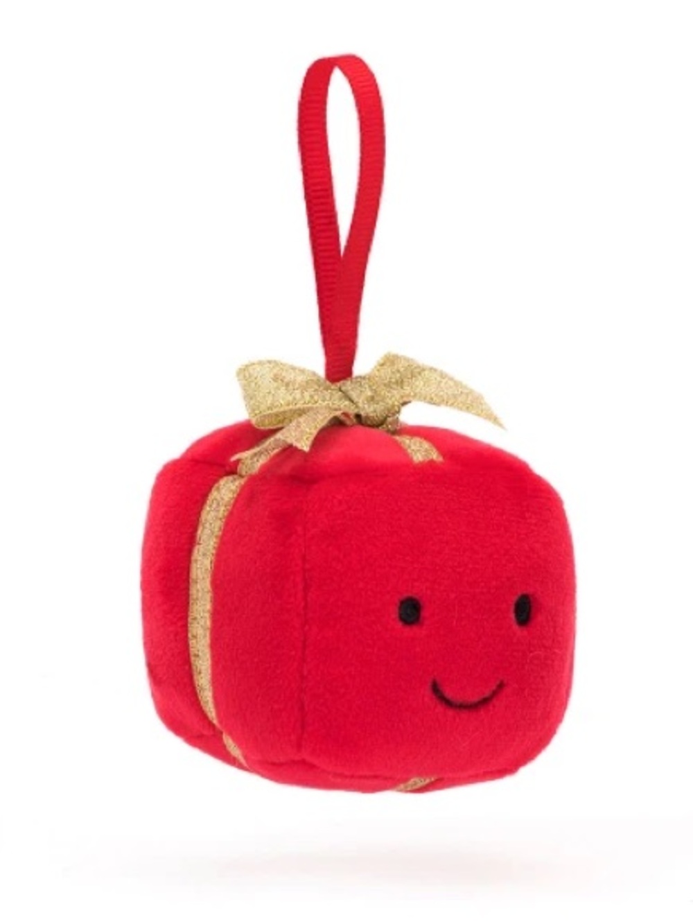 RARE BNWT Jellycat I am Festive Folly Present Plush/Ornament